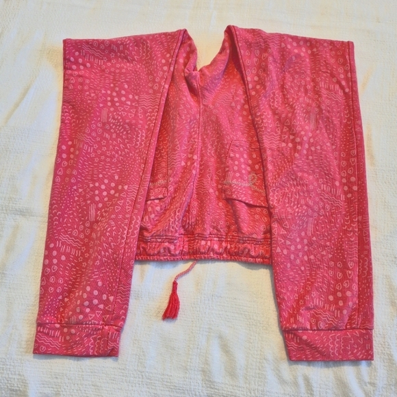 Souris Mini girls size 12 pink jogging pants, cute random prints allover, vguc - Picture 4 of 7